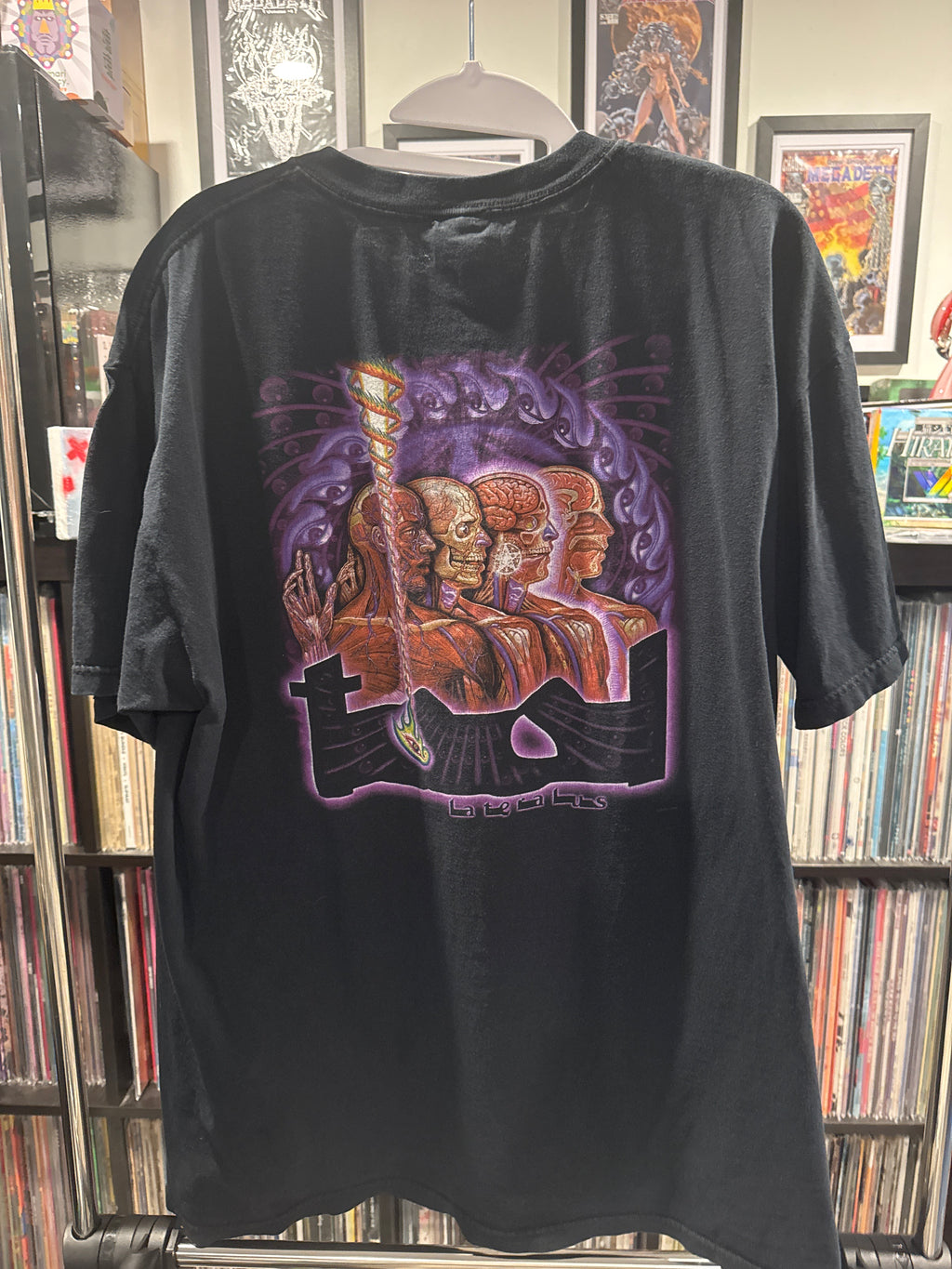 2004 Tool Lateralus Alex Grey Anvil Blue Black XL