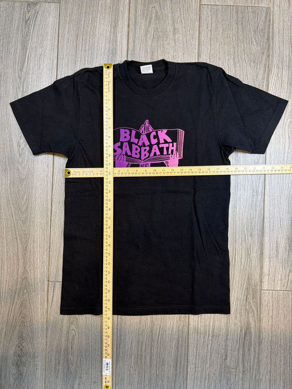 Supreme Black Sabbath Tome 2016 Band Ozzy Black T-Shirt Medium