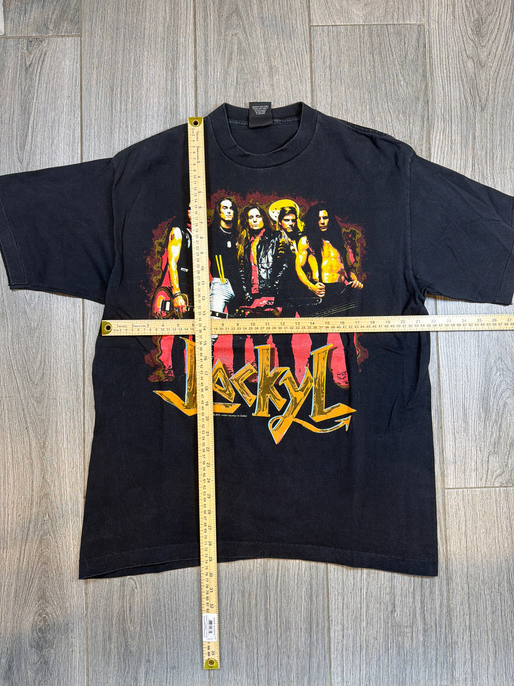 1993 Jackyl Rock Me Roll Me Giant Black T-Shirt XL