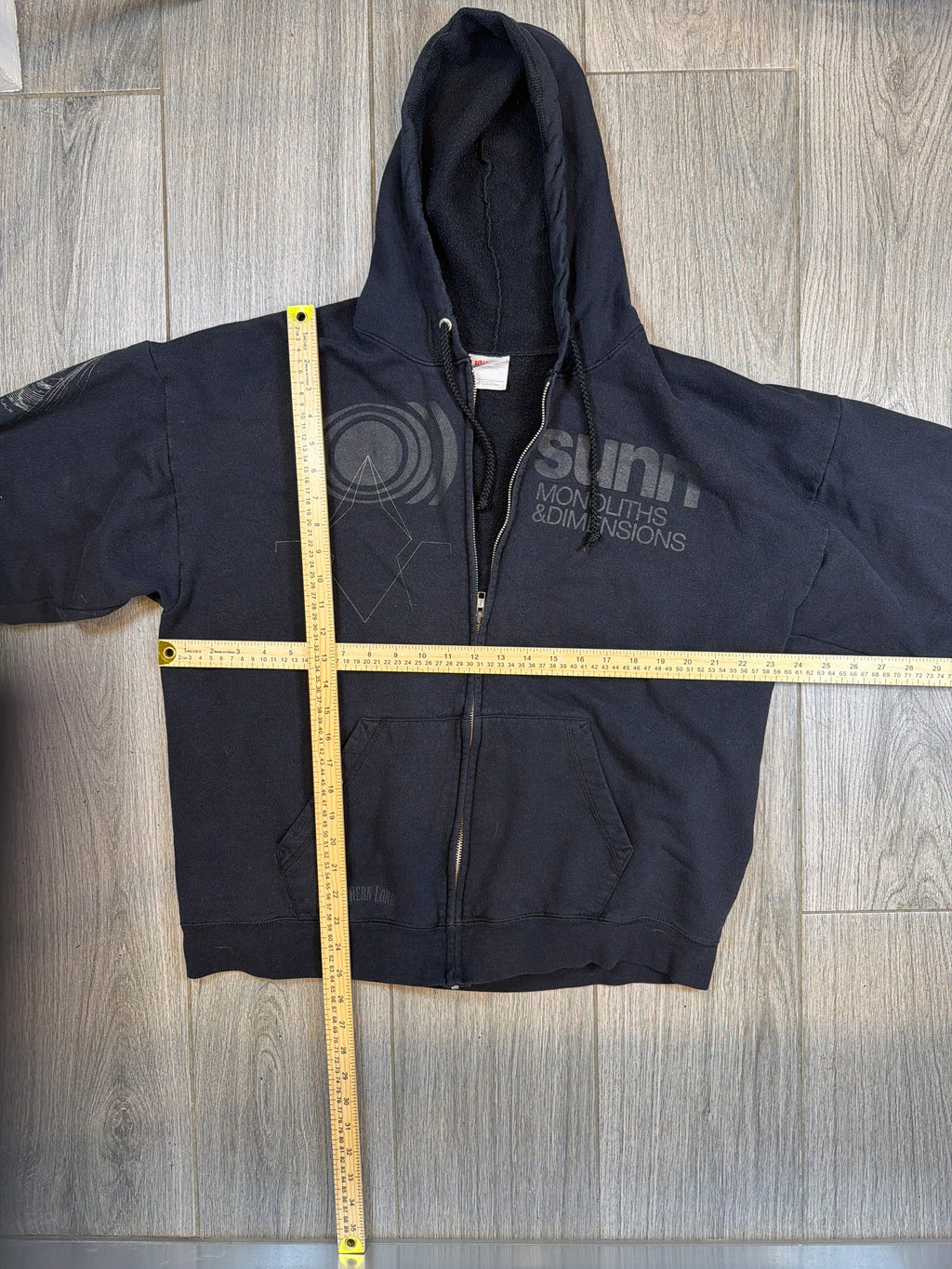 00s Sunn o))  Monoliths and Dimensions Black Hoodie XL