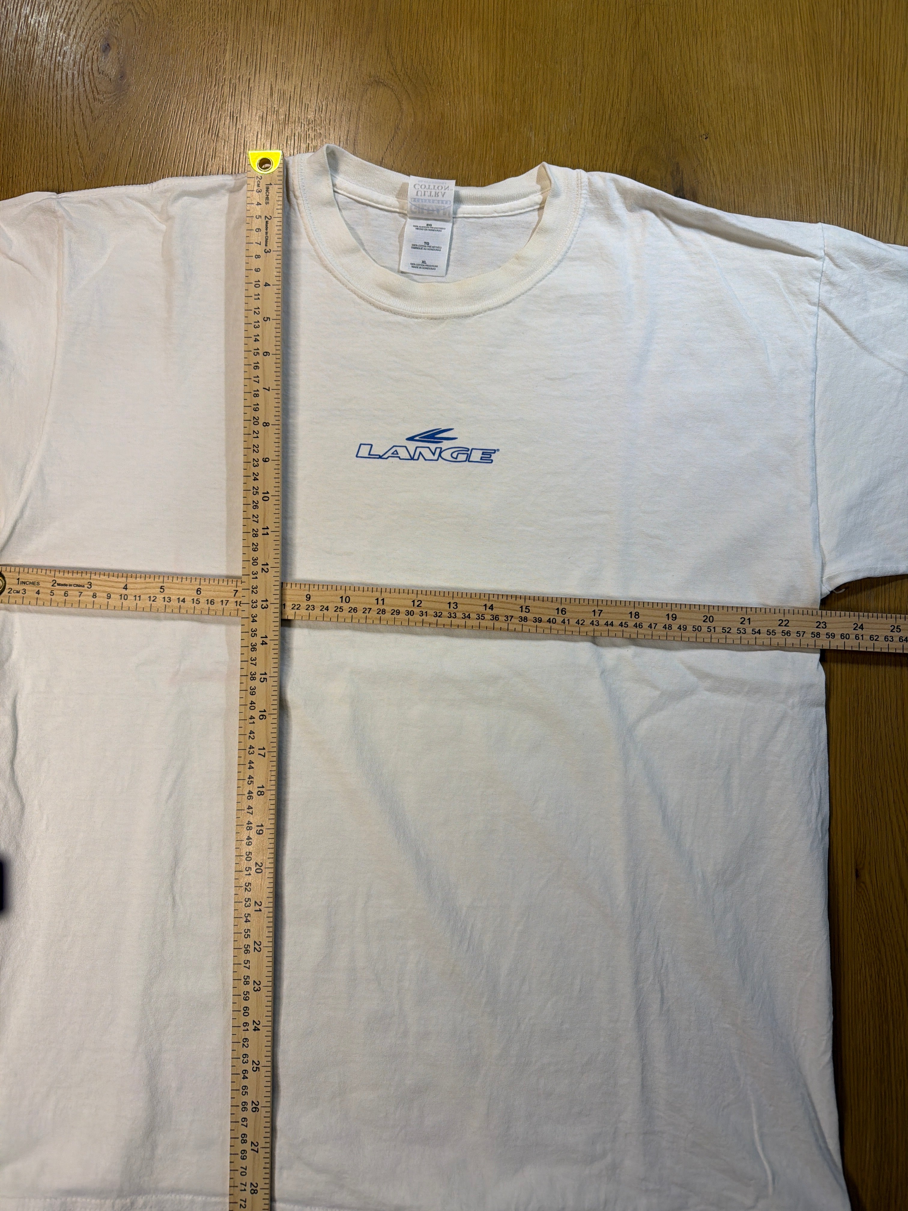 Lange Ski Boots Promo White T-Shirt XL