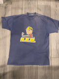1994 R.E.M. REM Burger Flipper Blue FOTL T-Shirt XL