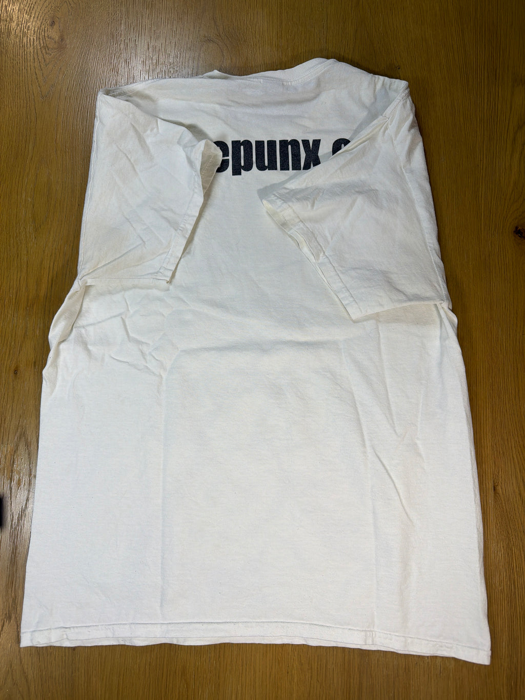 ilovepunx Punx Destroy White Punk T-Shirt Large