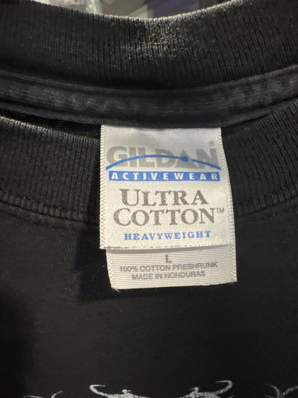 2002-2003 Creed Weathered World Tour T Shirt Black Large Gildan Faded Y2K