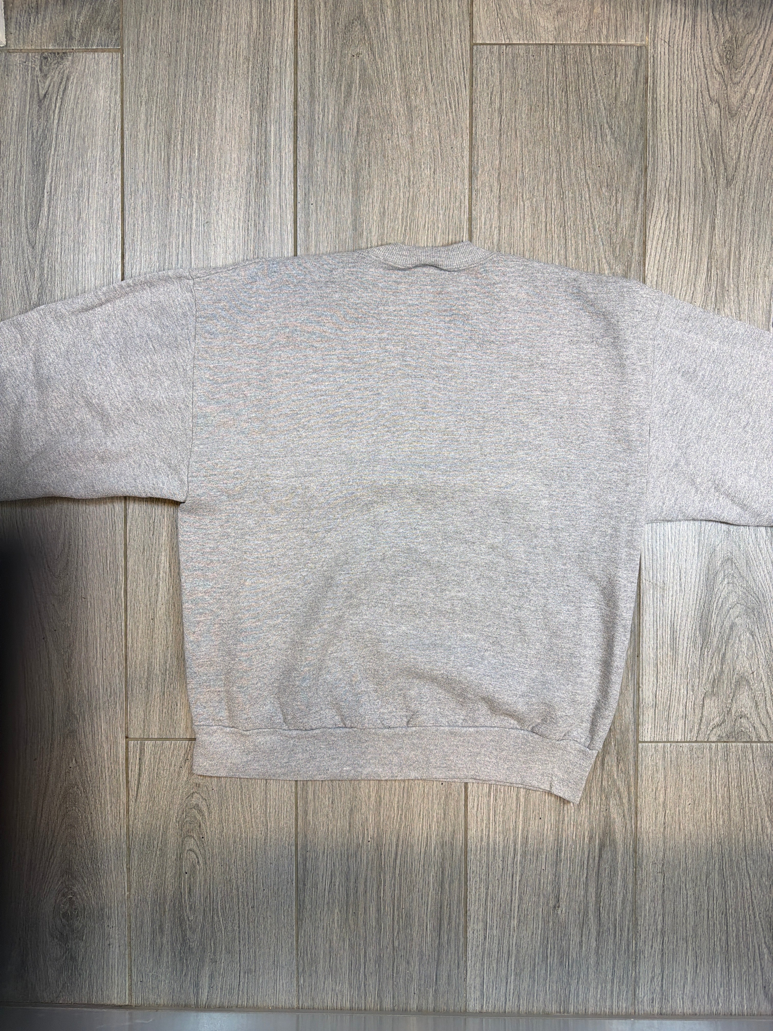 Charlie Brown Manson Heather Grey Hoodie Large