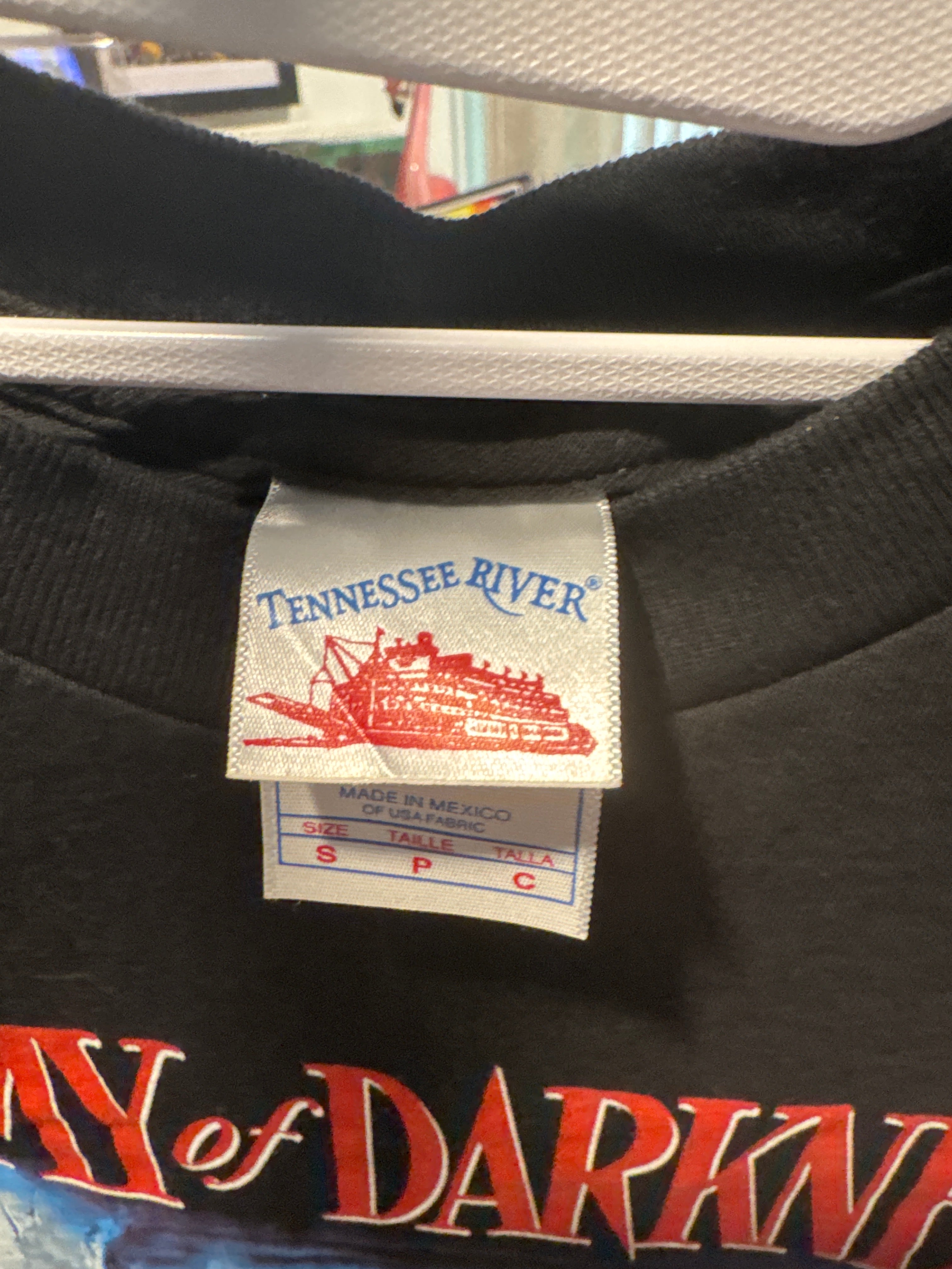 2008 Army of Darkness Horror Movie T Shirt Halloween Black S Tennessee River