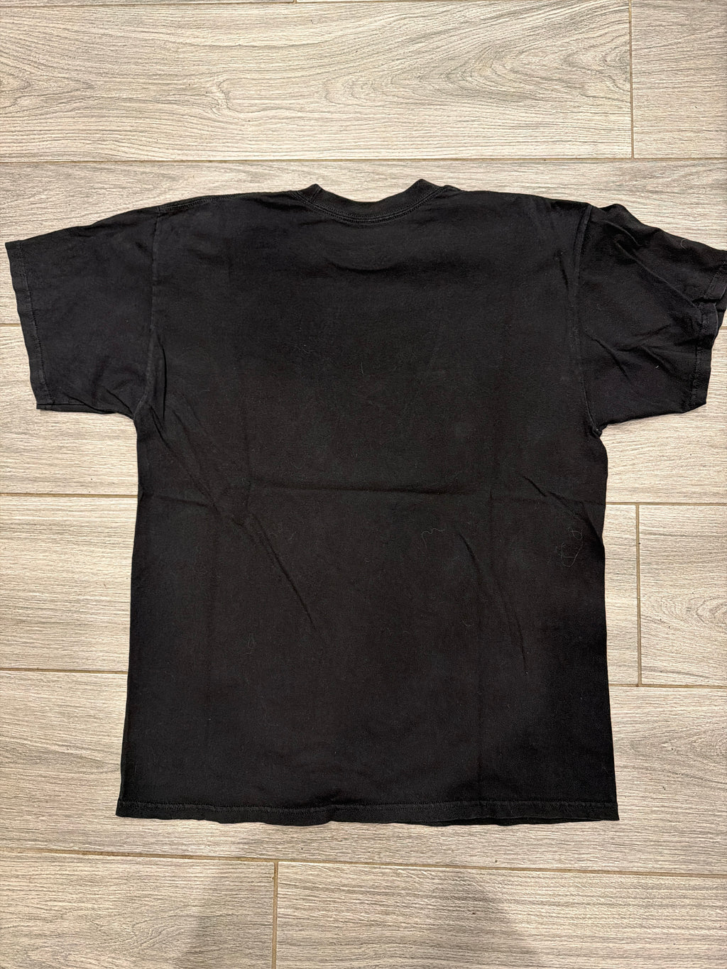 00s The Notwist Band Neon Golden Large Black T-Shirt Cut Tag