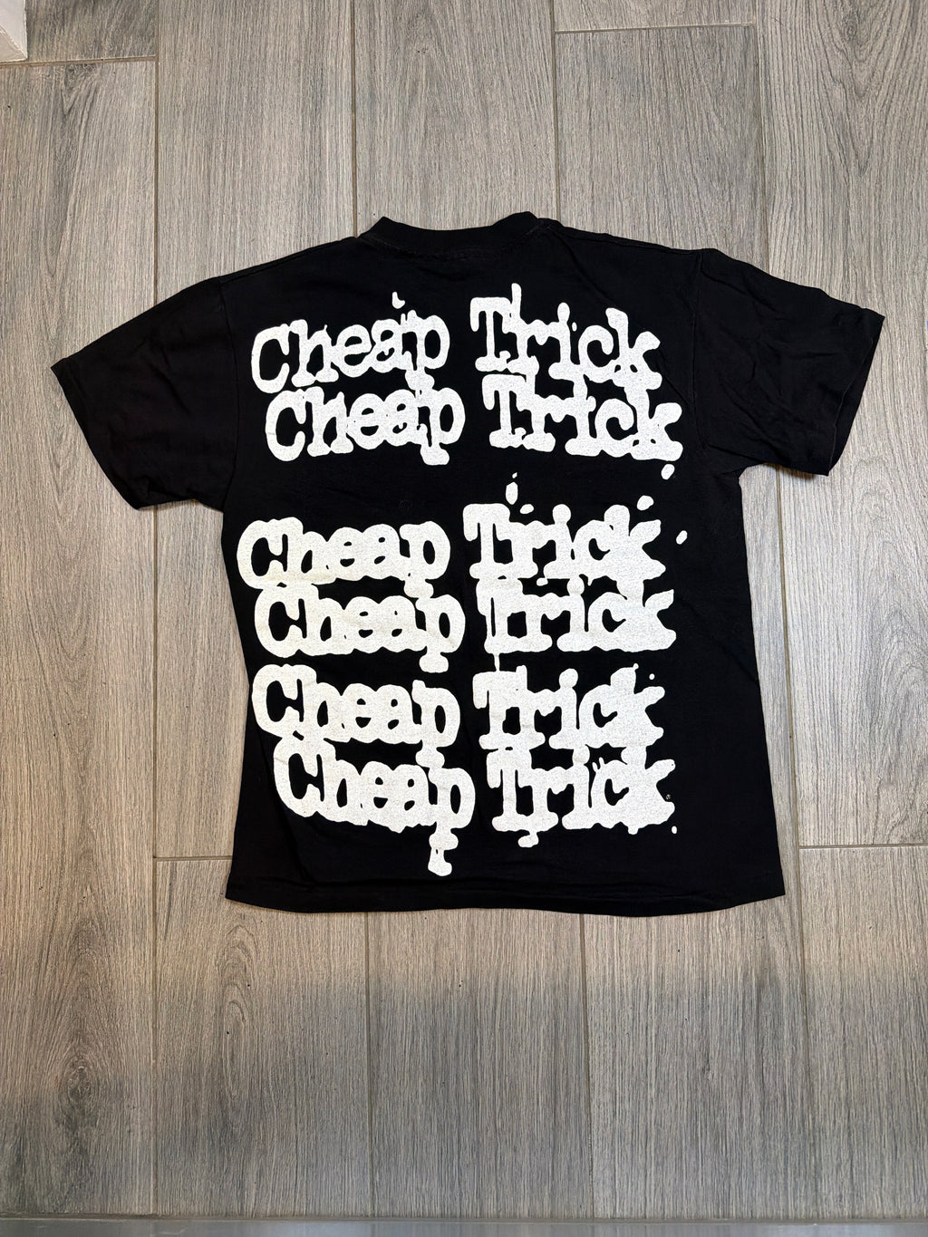 1994 Cheap Trick 'Woke Up With a Monster' T-Shirt Hanes Large