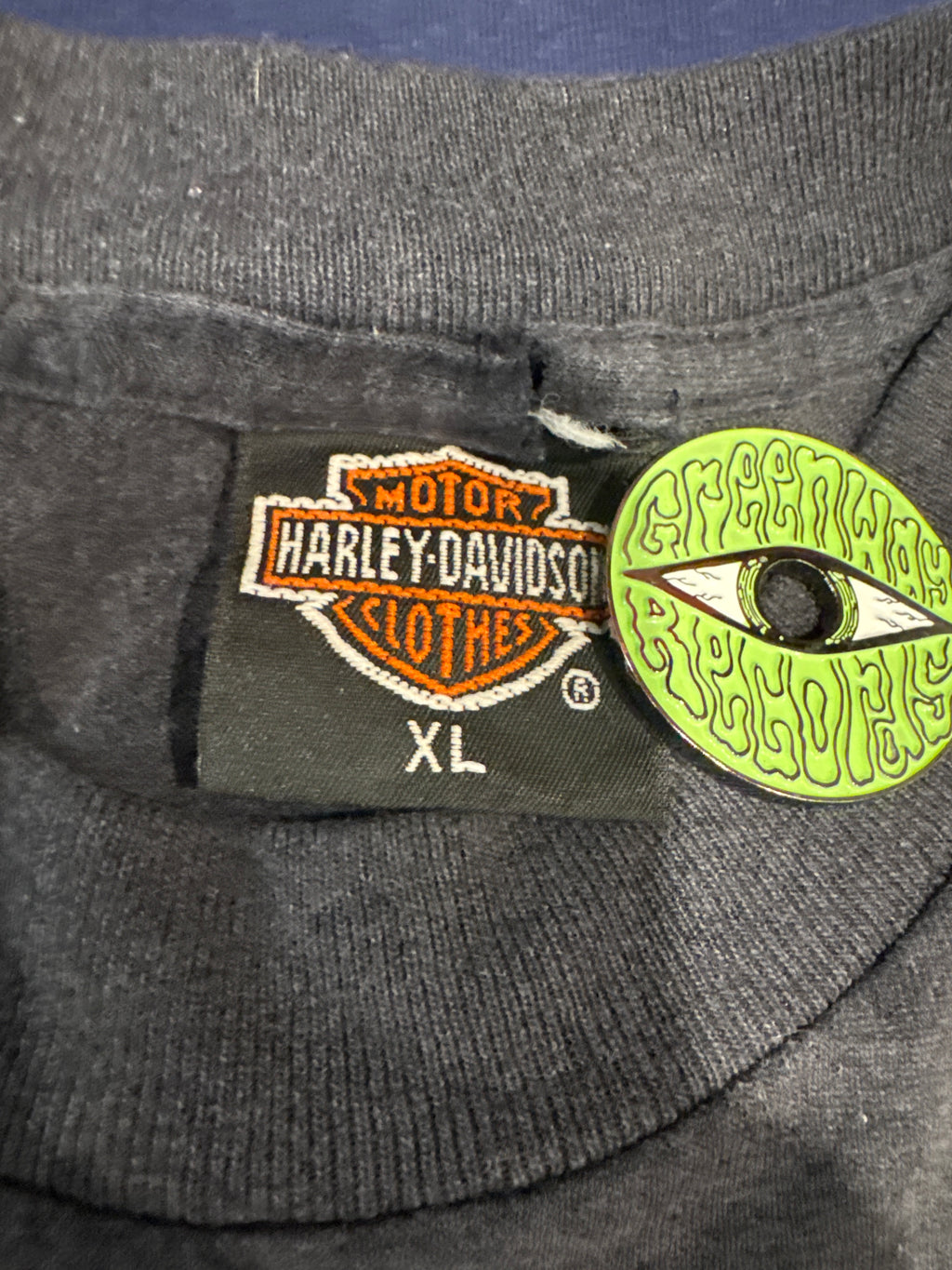 Harley Davidson 'A Way of Life' 3D Emblem 1991 T-Shirt XL