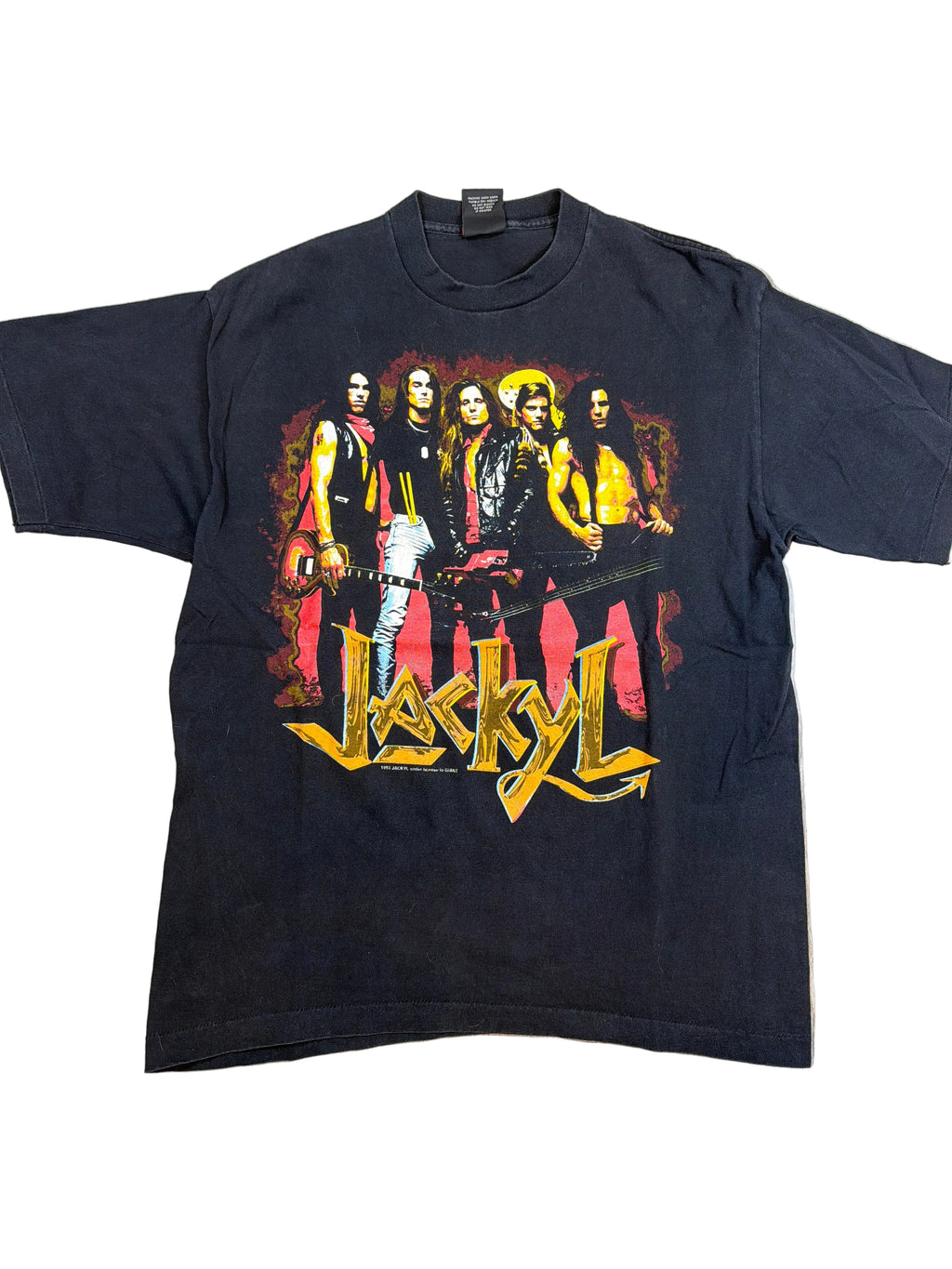 1993 Jackyl Rock Me Roll Me Giant Black T-Shirt XL