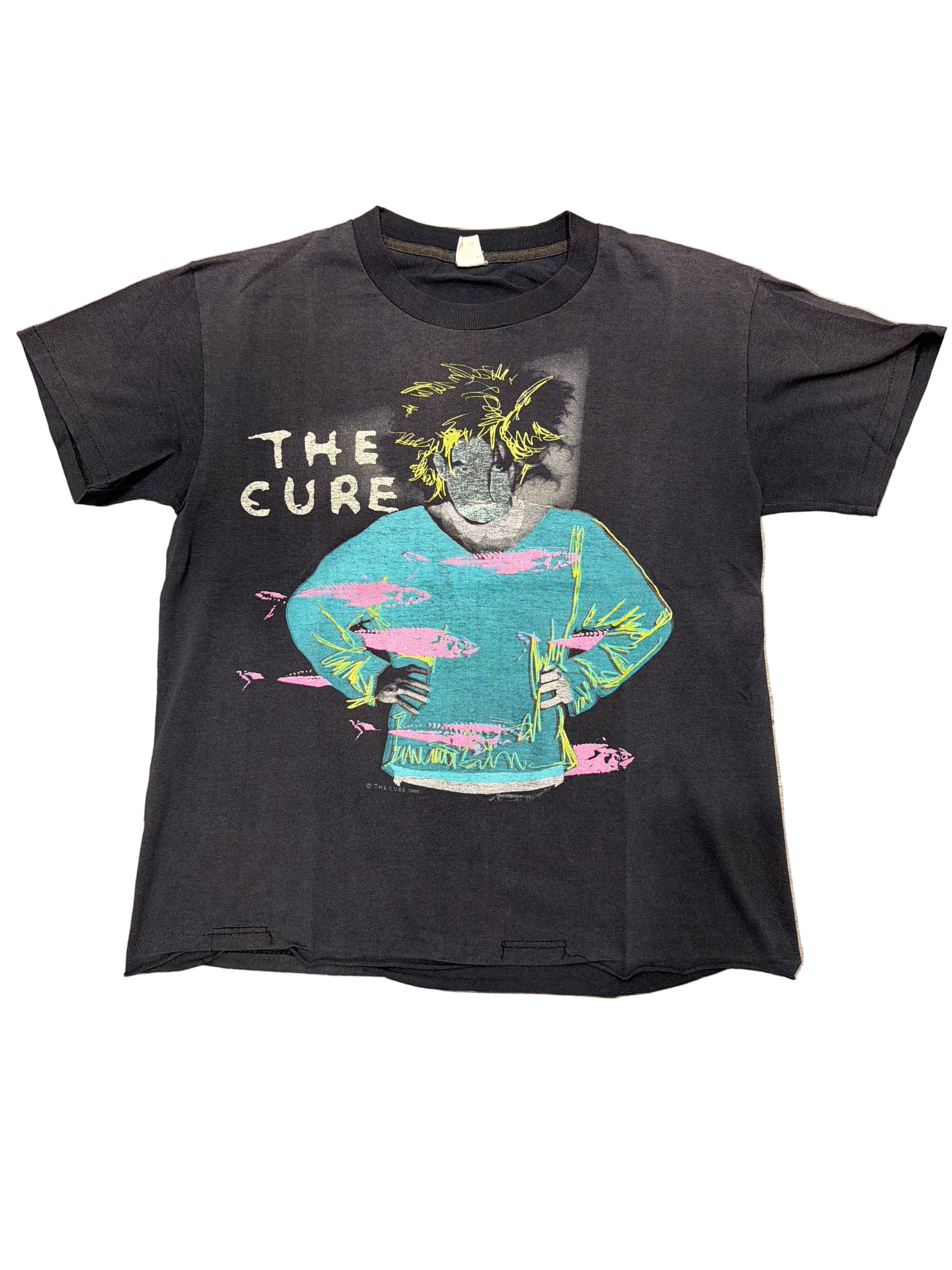 1986 The Cure Standing on a Beach Staring at the Sea Medium T-Shirt