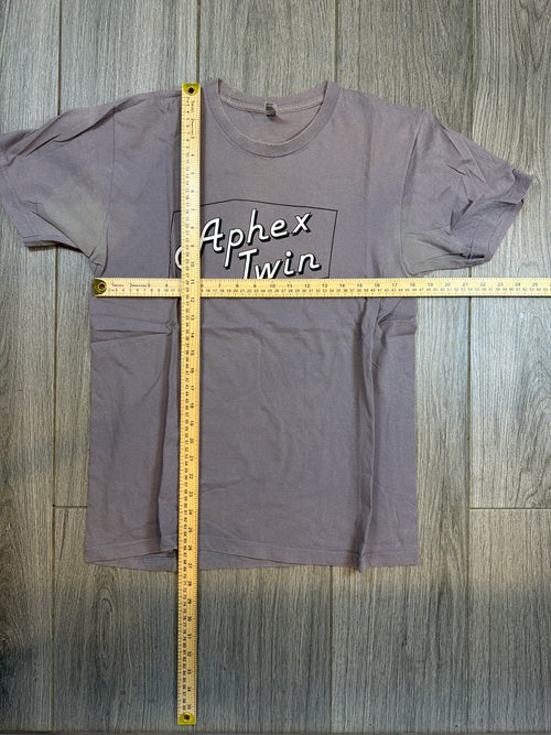 Aphex Twin Cheetah EP 2016 American Apparel Grey T-Shirt Large
