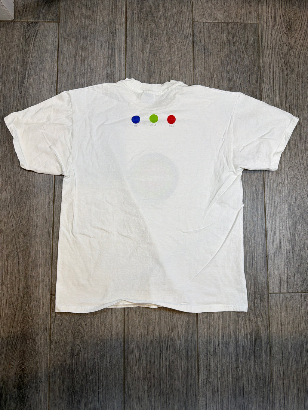 90s The Verve Pipe Freshman Circles Hanes White T-Shirt Large