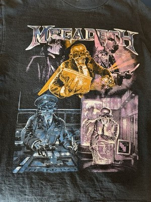 Modern Megadeth Bootleg Shirt Xl Tour 2007