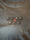 Dime Skateboarding Mtl Trackball Shirt Large