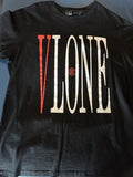 VLONE x Clot Men’s Size Large Black & Red Graphic Dragon T Shirt