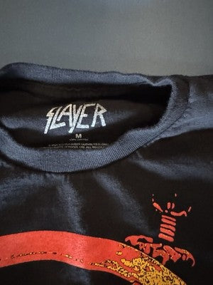 Slayer South Of Heaven Band Tour Promo T Shirt Adult Medium Black Mens
