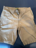 Under Armour Men's MTN 32 Khaki Shorts Missing Button