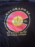 Colorado Prop 64 Weed Marijuana Legal Shirt Small S