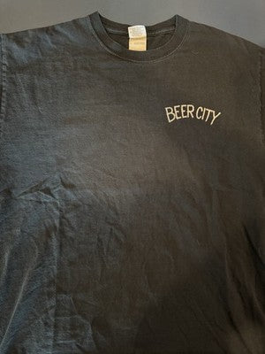Beer City Skateboarding Records Vinyl T Shirt