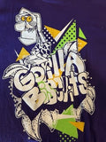 Gorilla Biscuits Purple Caveman Shirt L