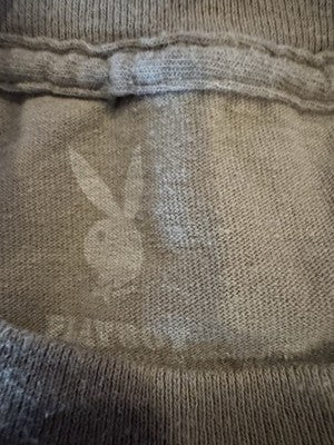 Playboy Logo T Shirt Brown XL