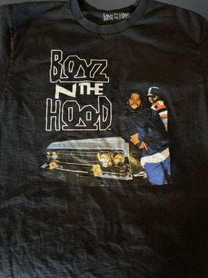 Boyz N the Hood Graphic T-Shirt Black, Size Medium