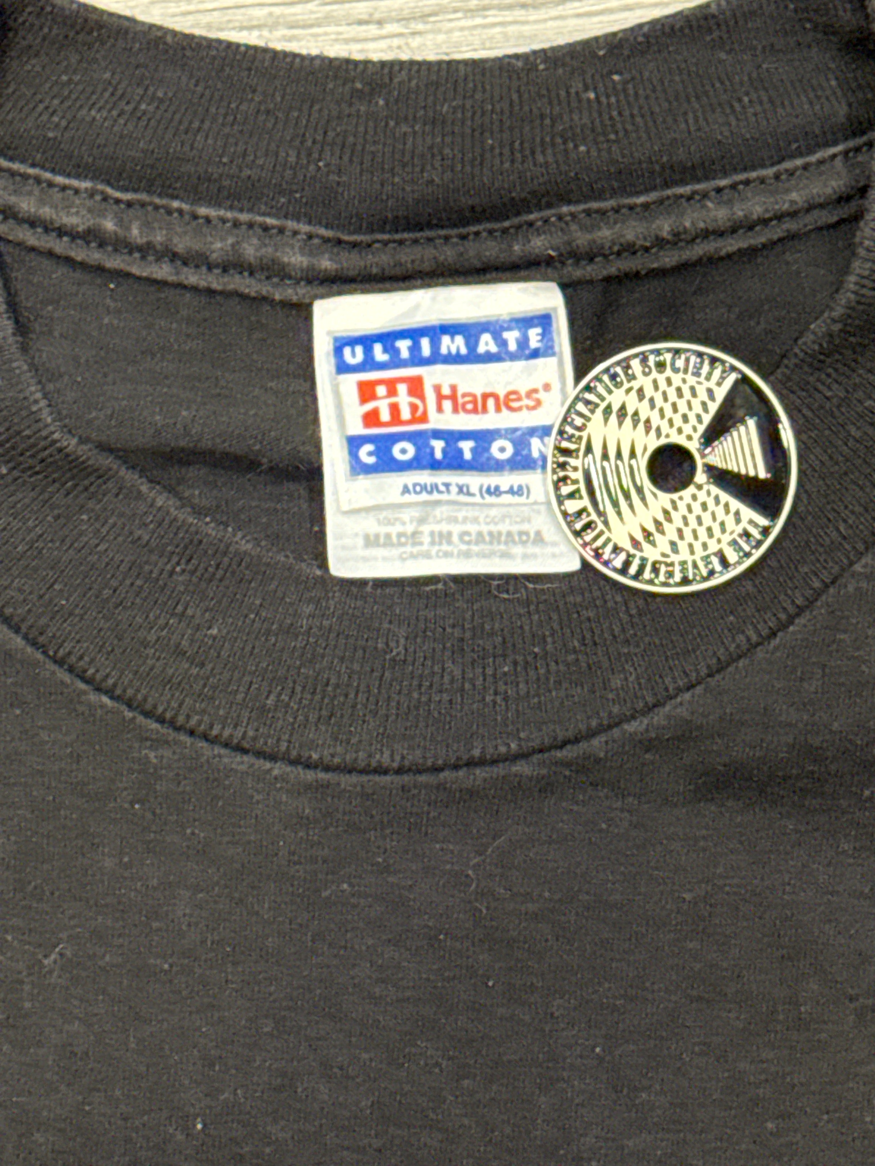 1998 NOFX Lousy Lovers Sex Life Autographed Hanes Black T-Shirt XL