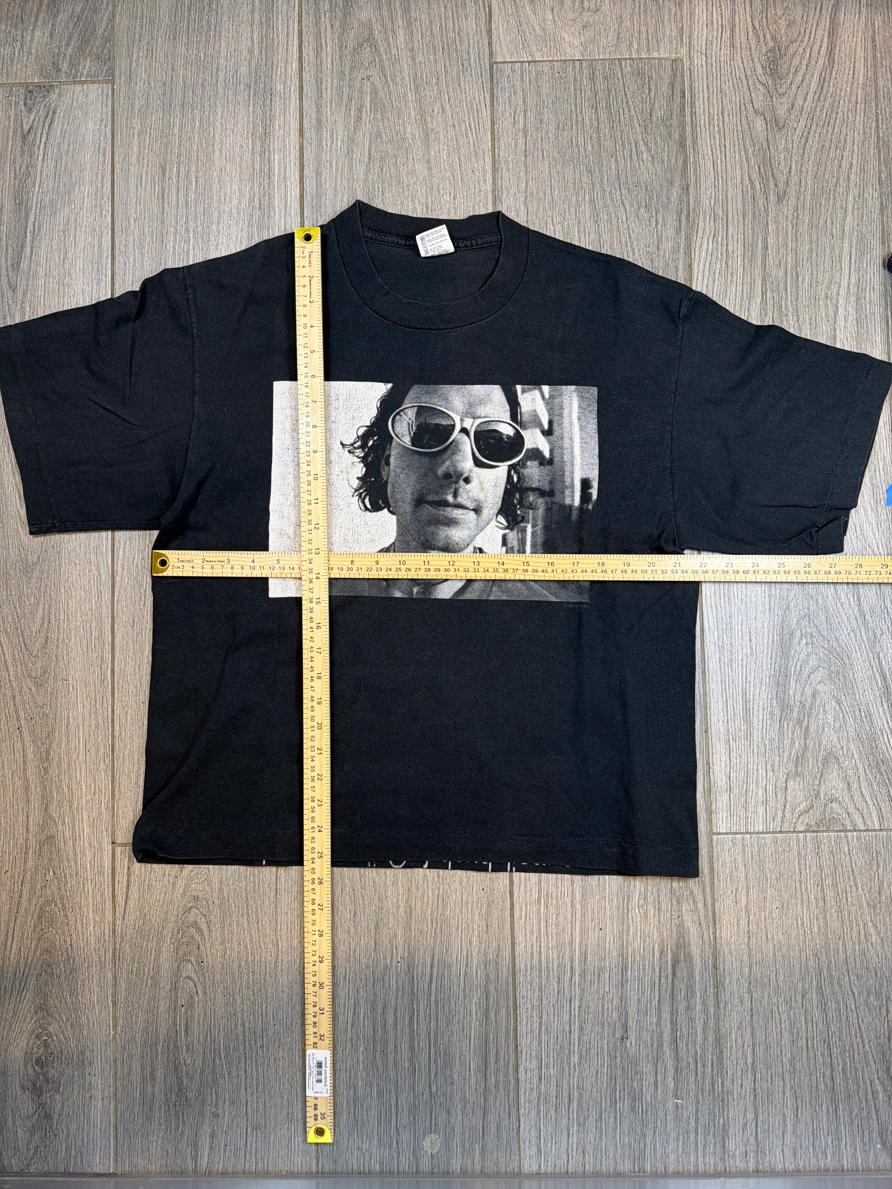 90s Bush Band Rock Music Black Double Sided T-Shirt M/XL