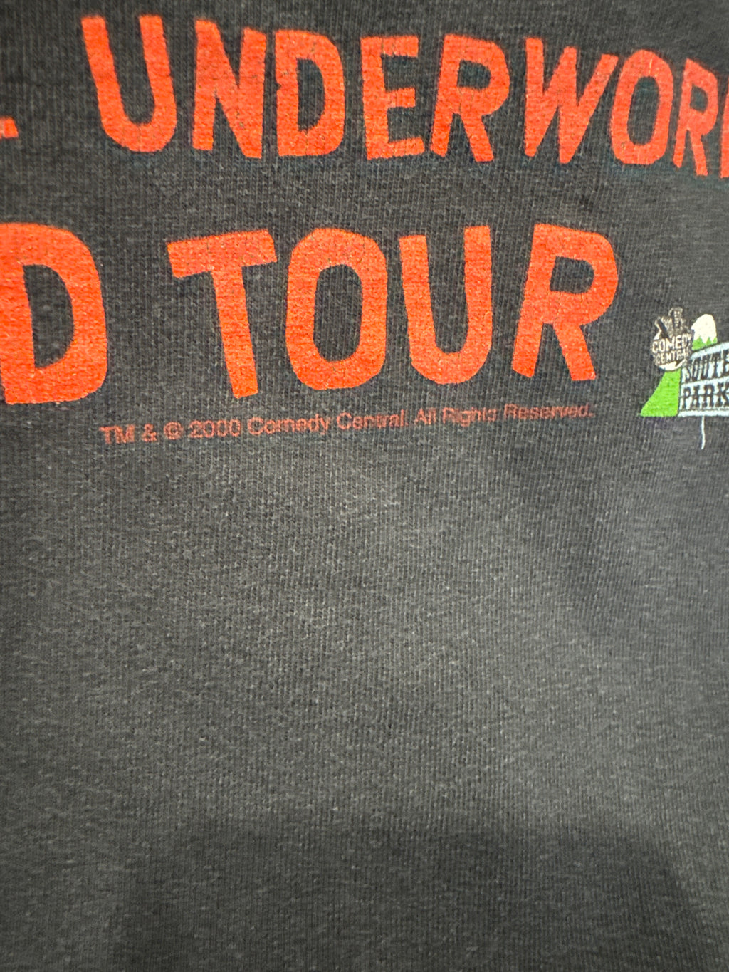 00s South Park Timmy Lords of the Underworld Black T-Shirt XL