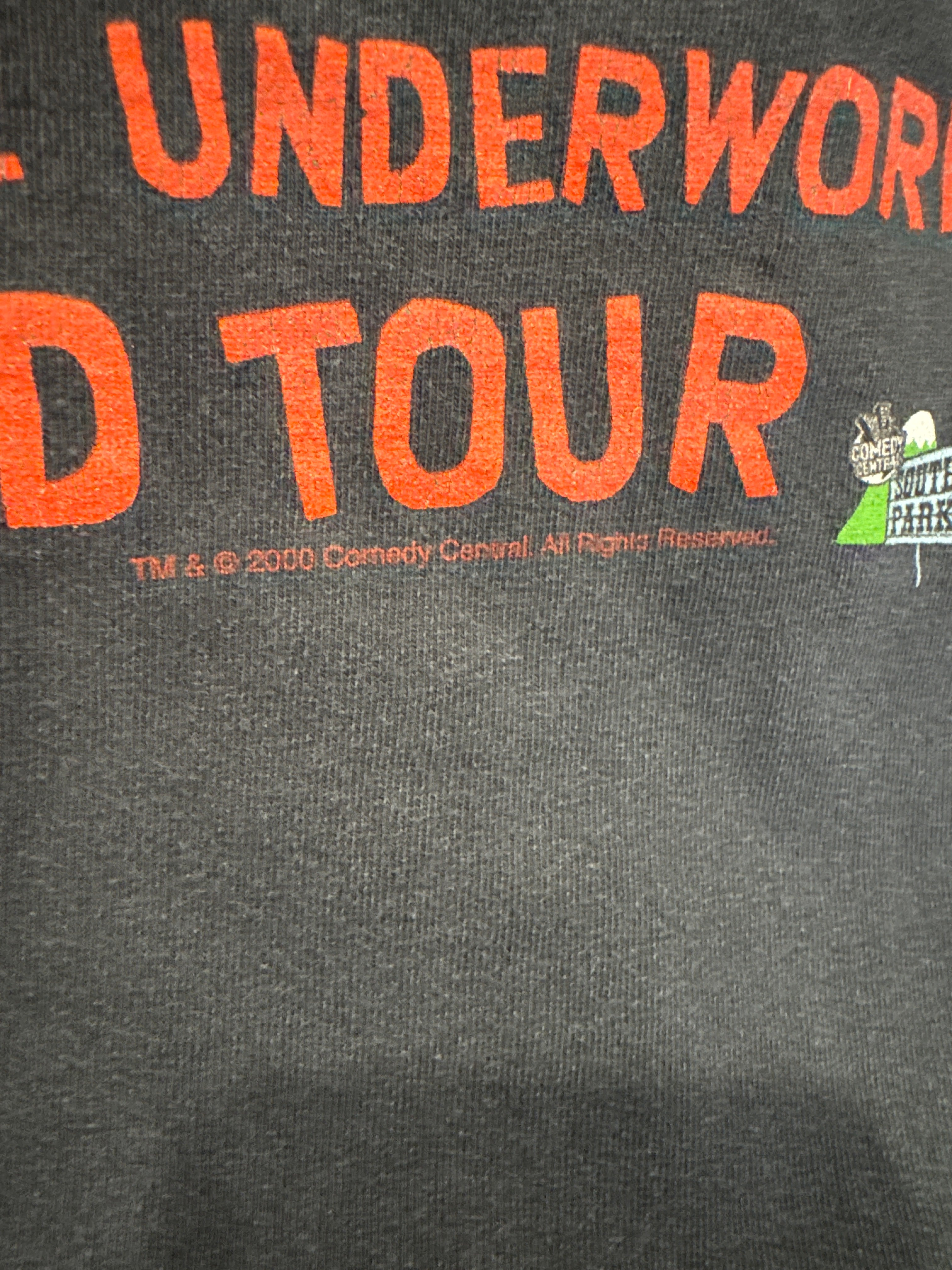 00s South Park Timmy Lords of the Underworld Black T-Shirt XL