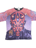 00s Star Wars Darth Maul Lee AOP Thrashed T-Shirt XL