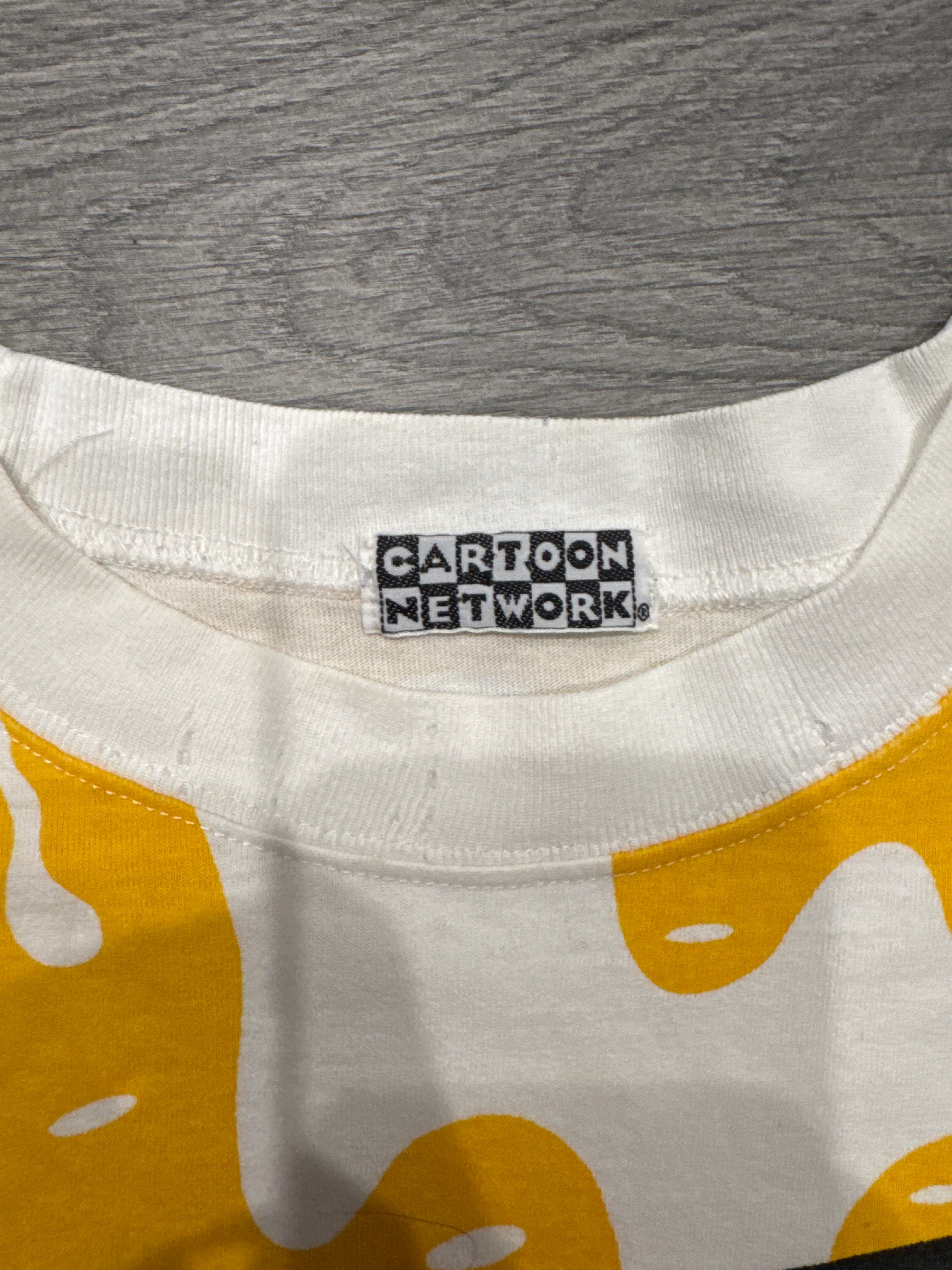 1998 Cartoon Network Tom Cat Blabber Mouse Squiddly Diddly T-Shirt Large