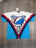 00s DEADSTOCK Grateful Dead Good Ol' Red White Blue Stealie T-Shirt Medium