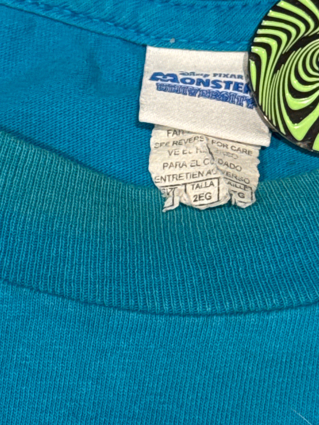 Sulley Monsters Inc Disney T-Shirt 2X