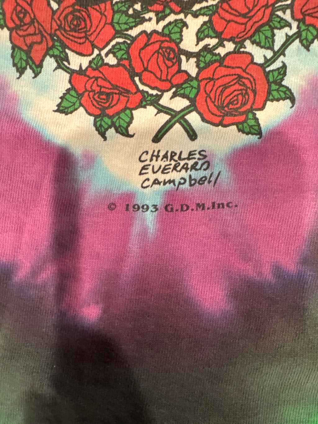 1993 Grateful Dead Seasons of the Dead Endless Tour T-Shirt XL