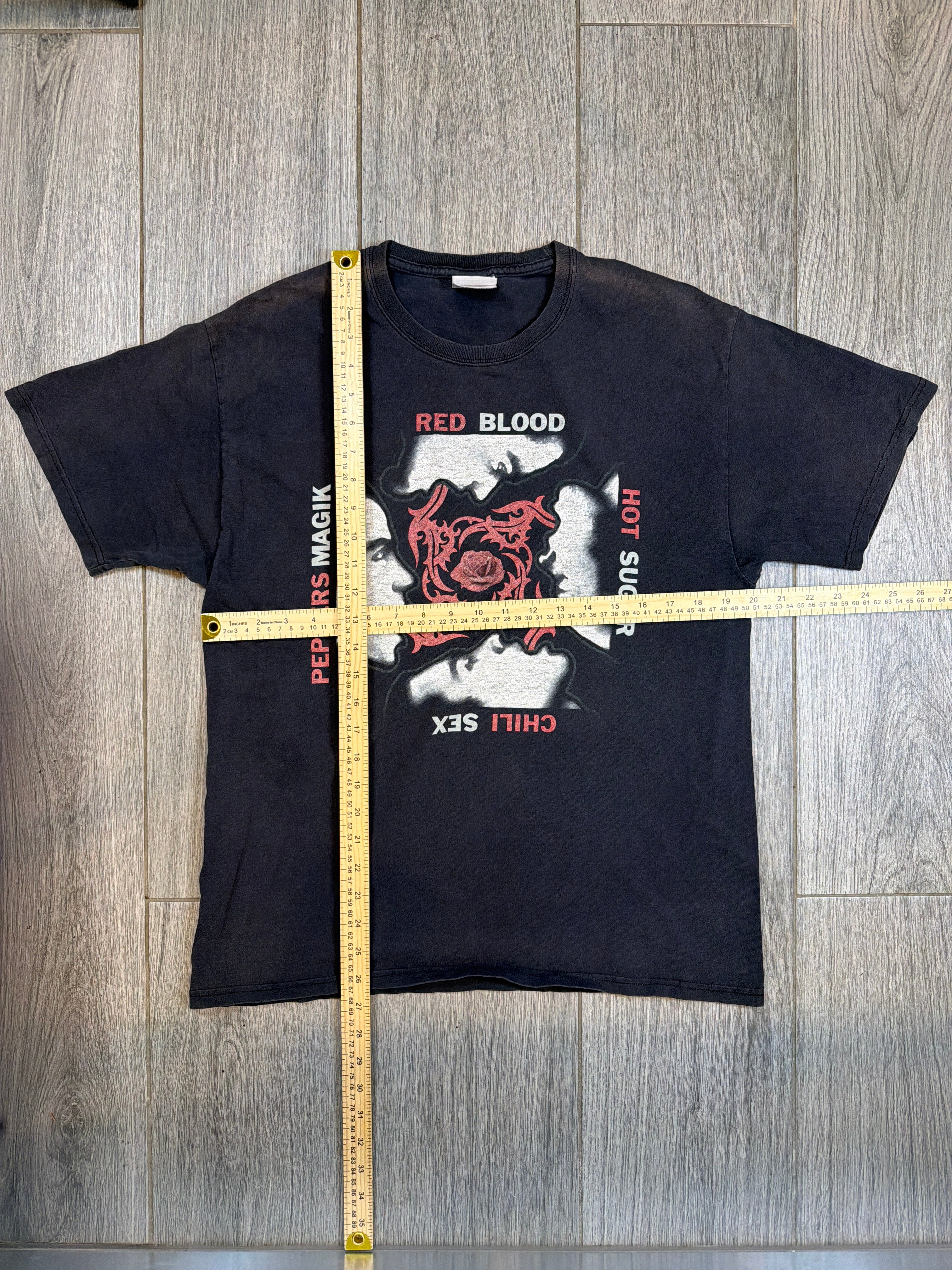 90s Red Hot Chili Peppers Blood Sugar Sex Magic Hanes T-Shirt Large