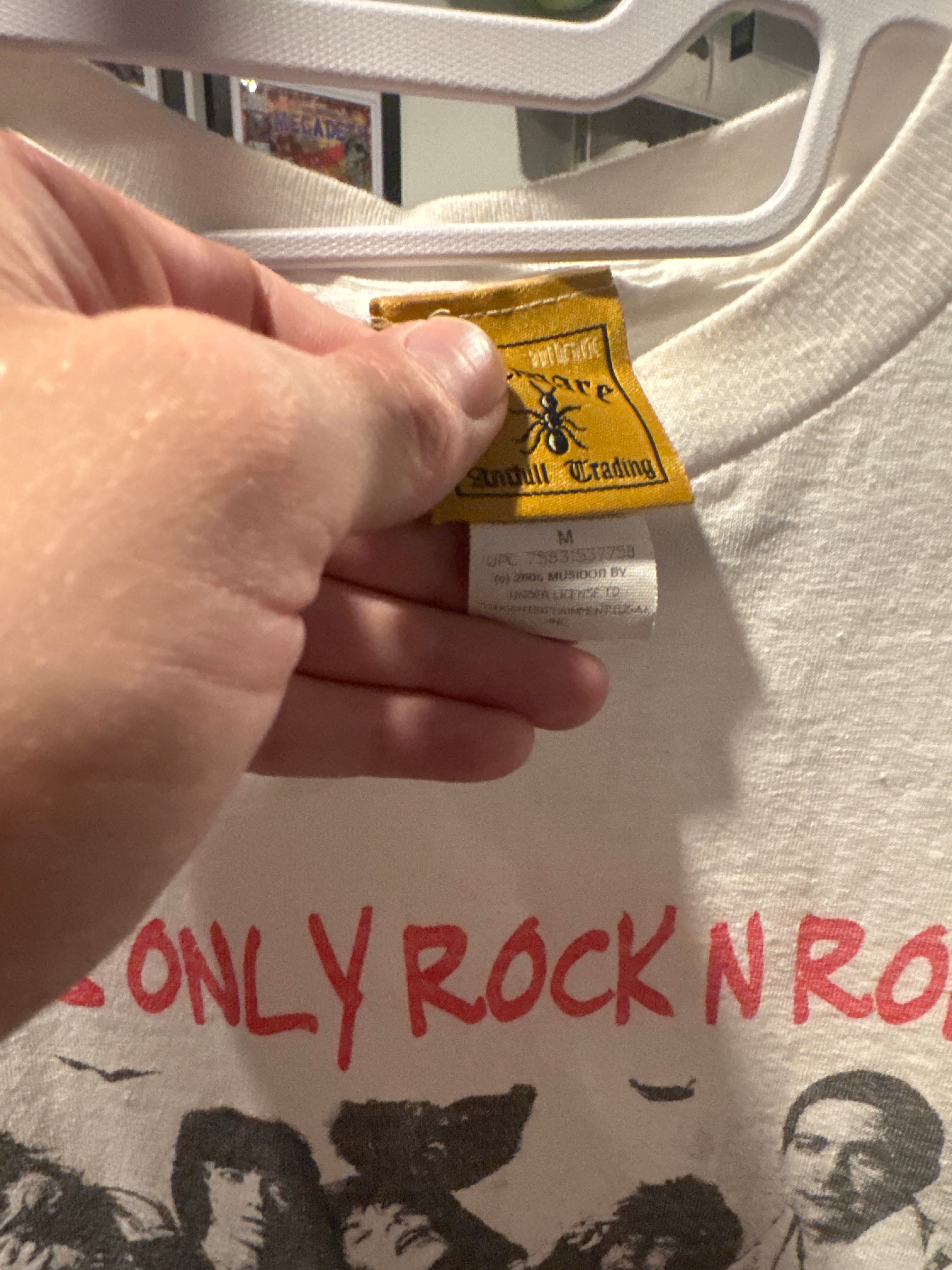 2005 Rolling Stones It’s Only Rock and Roll Rockware White M