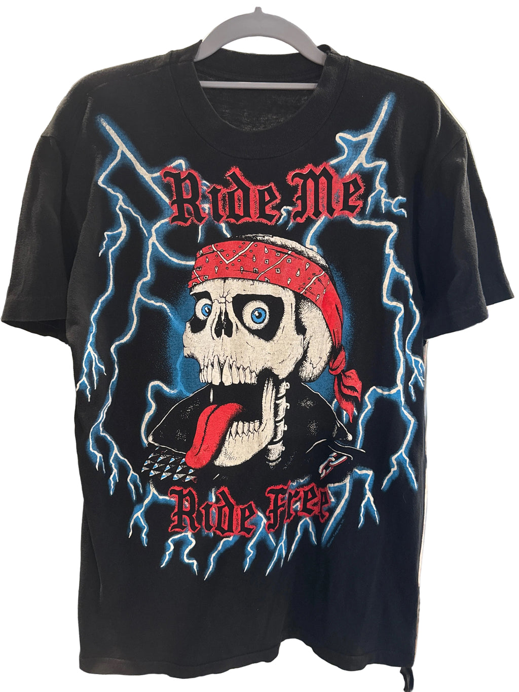 Ride Me Ride Free Rare American Thunder Great Condition Xl