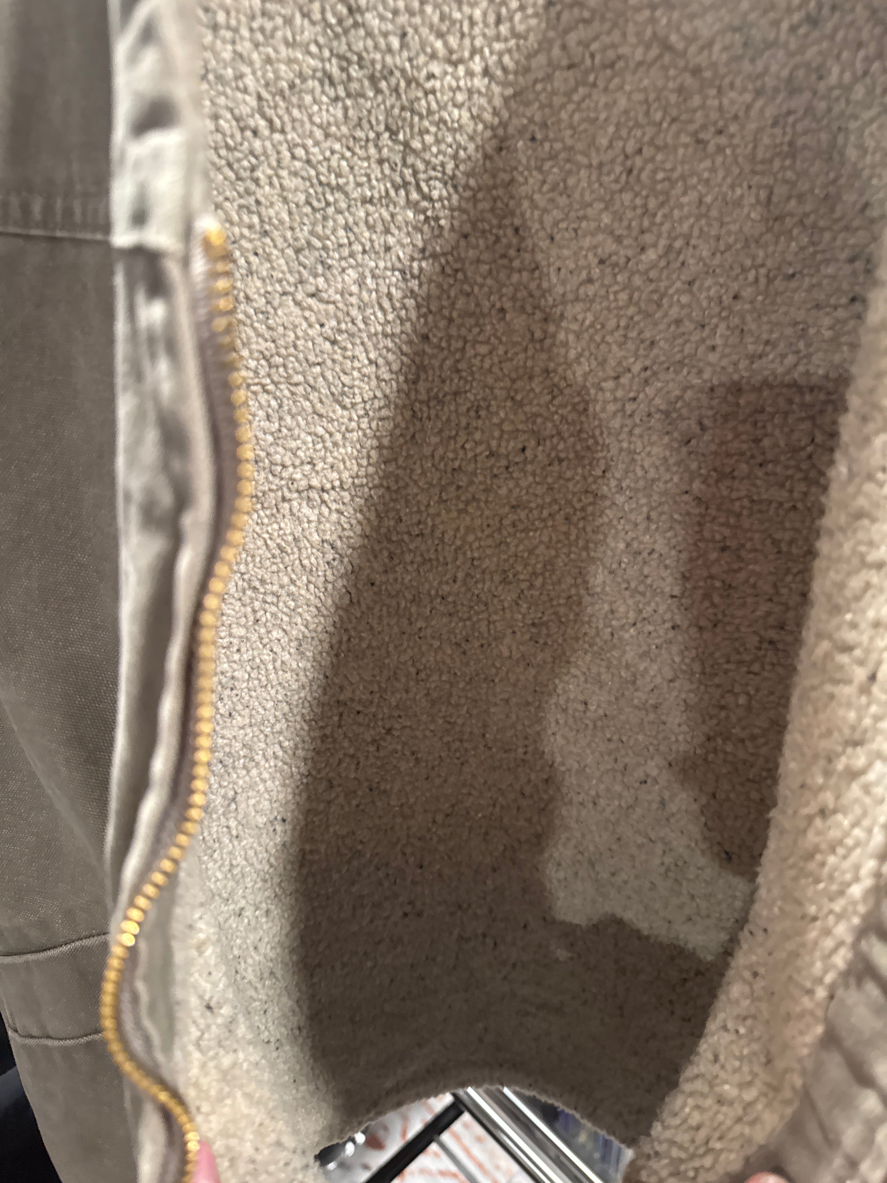 Vintage Carhartt Vest XXL Sherpa Lined Worn Broken In