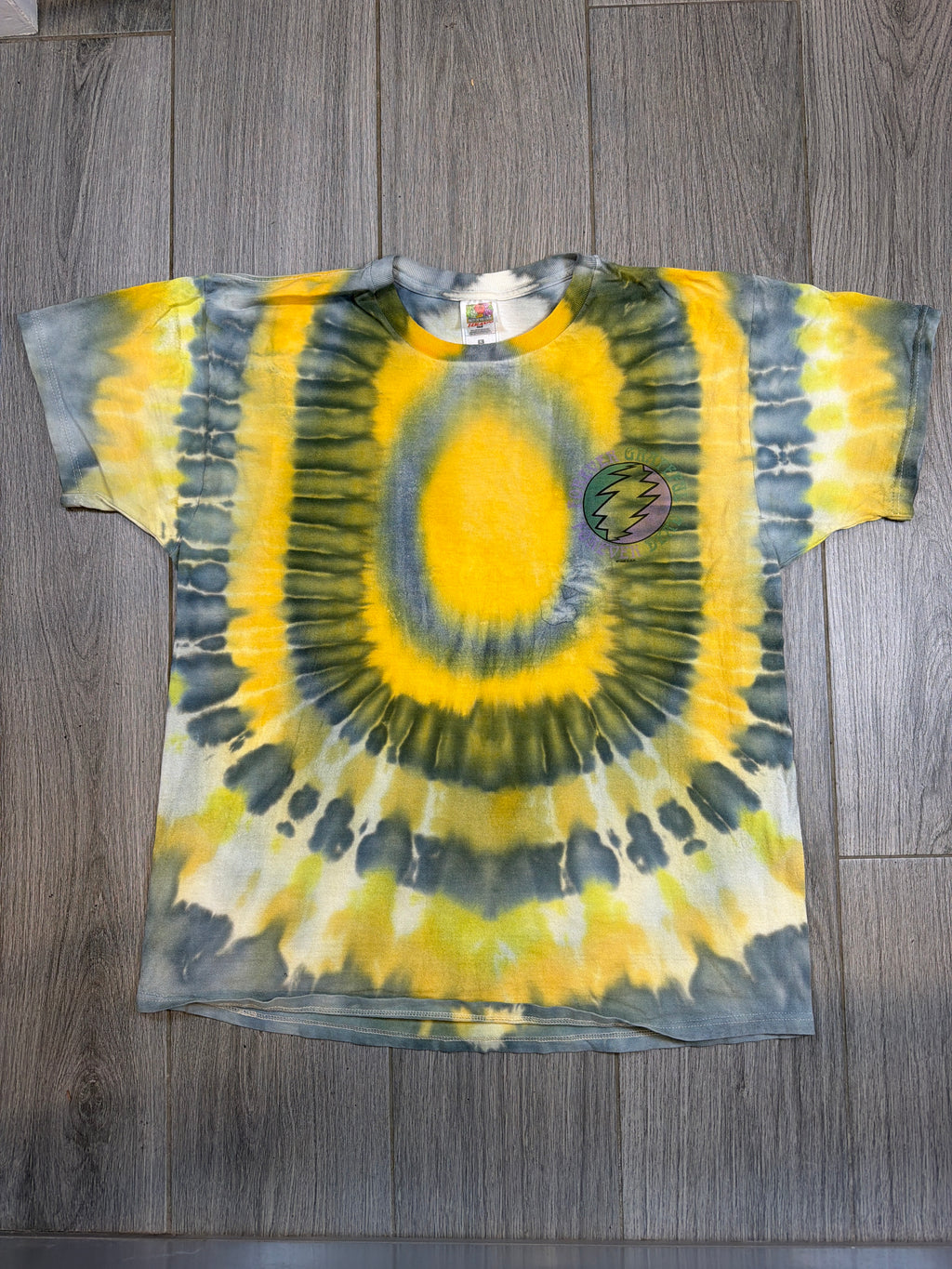 1997 Grateful Dead Jerry Garcia Licensed FOTL Tie Dye T-Shirt XL