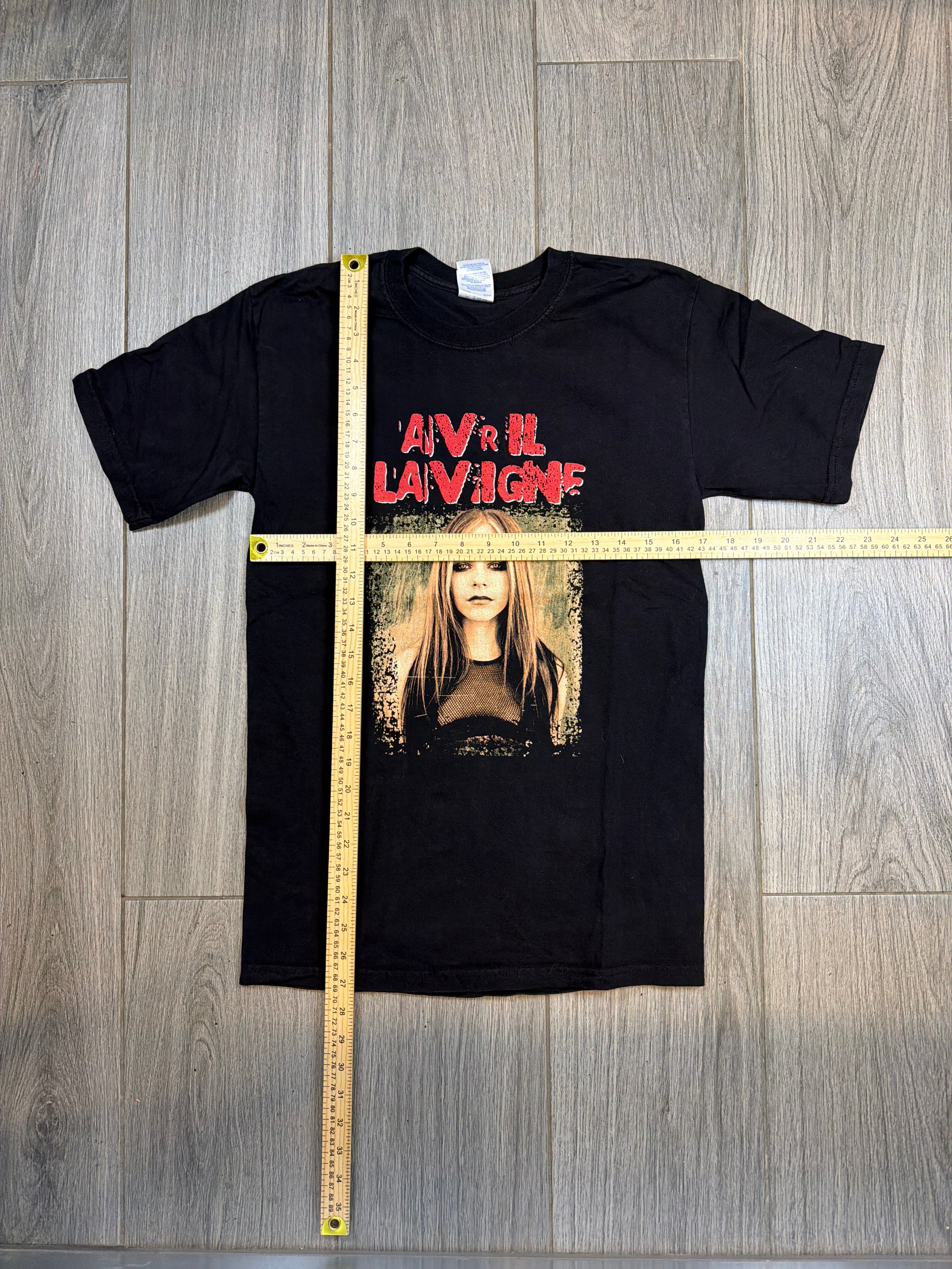 2004 Avril Lavigne 'Bonez' Tour T-Shirt Small
