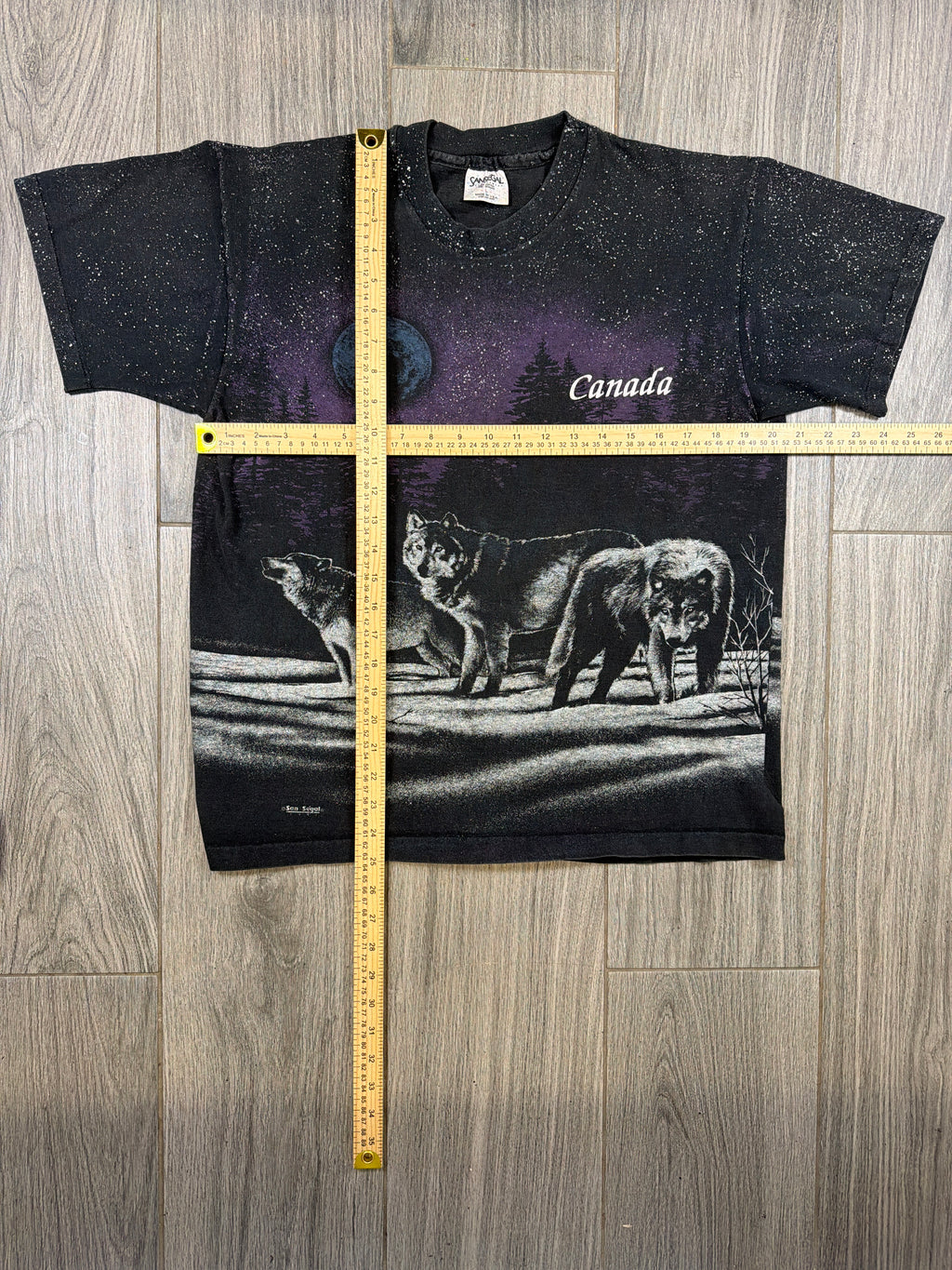 San Segal Wolfpack AOP 1991  T-Shirt Large