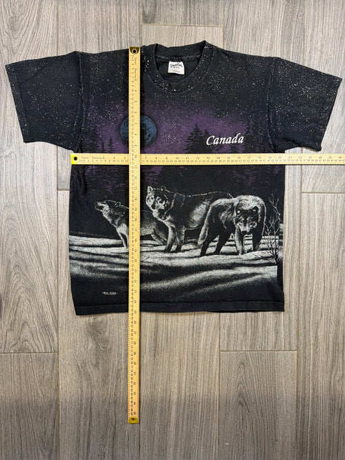 San Segal Wolfpack AOP 1991  T-Shirt Large