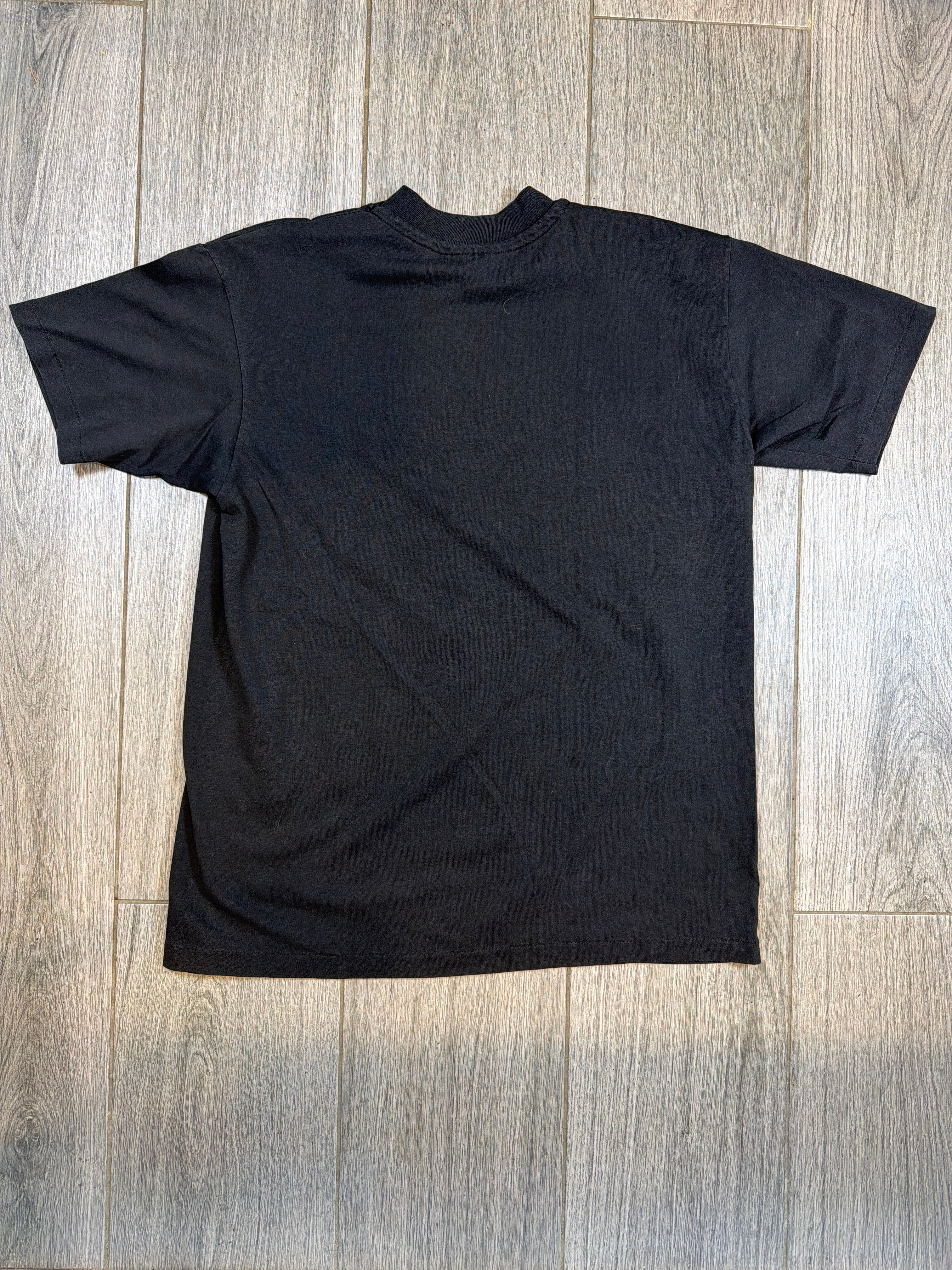 90er Bauhaus Goth Rock Band Schwarz/Weiß T-Shirt Large