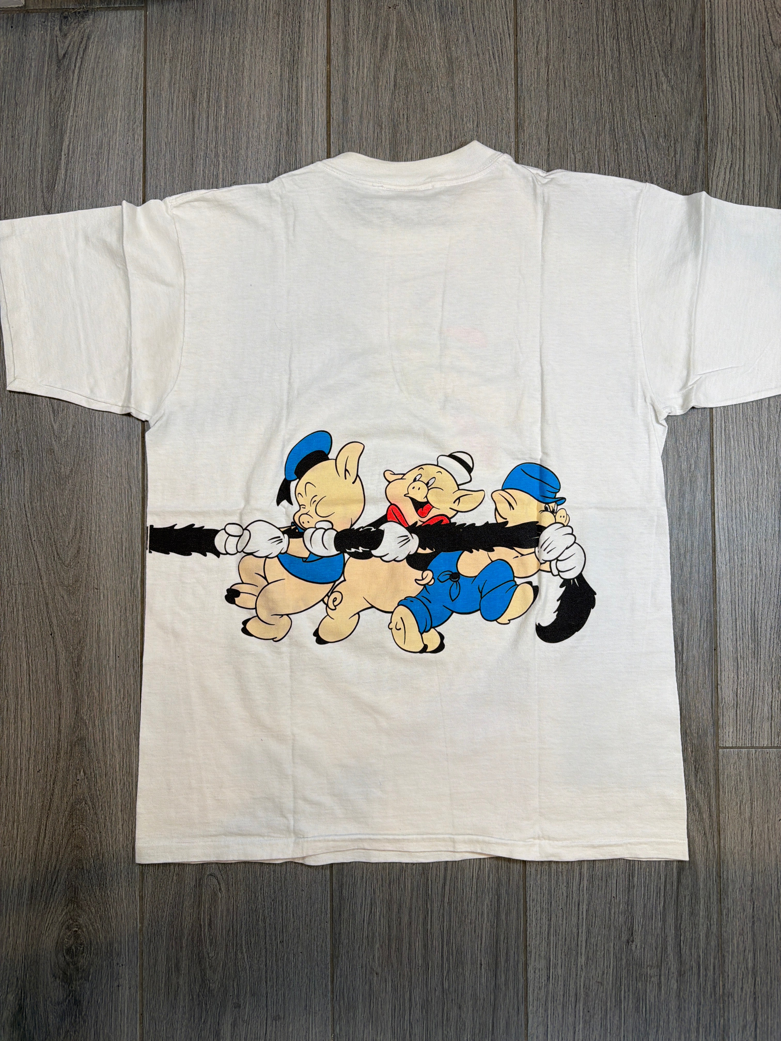 90s Big Bad Wolf Disney Villains AOP T-Shirt Large