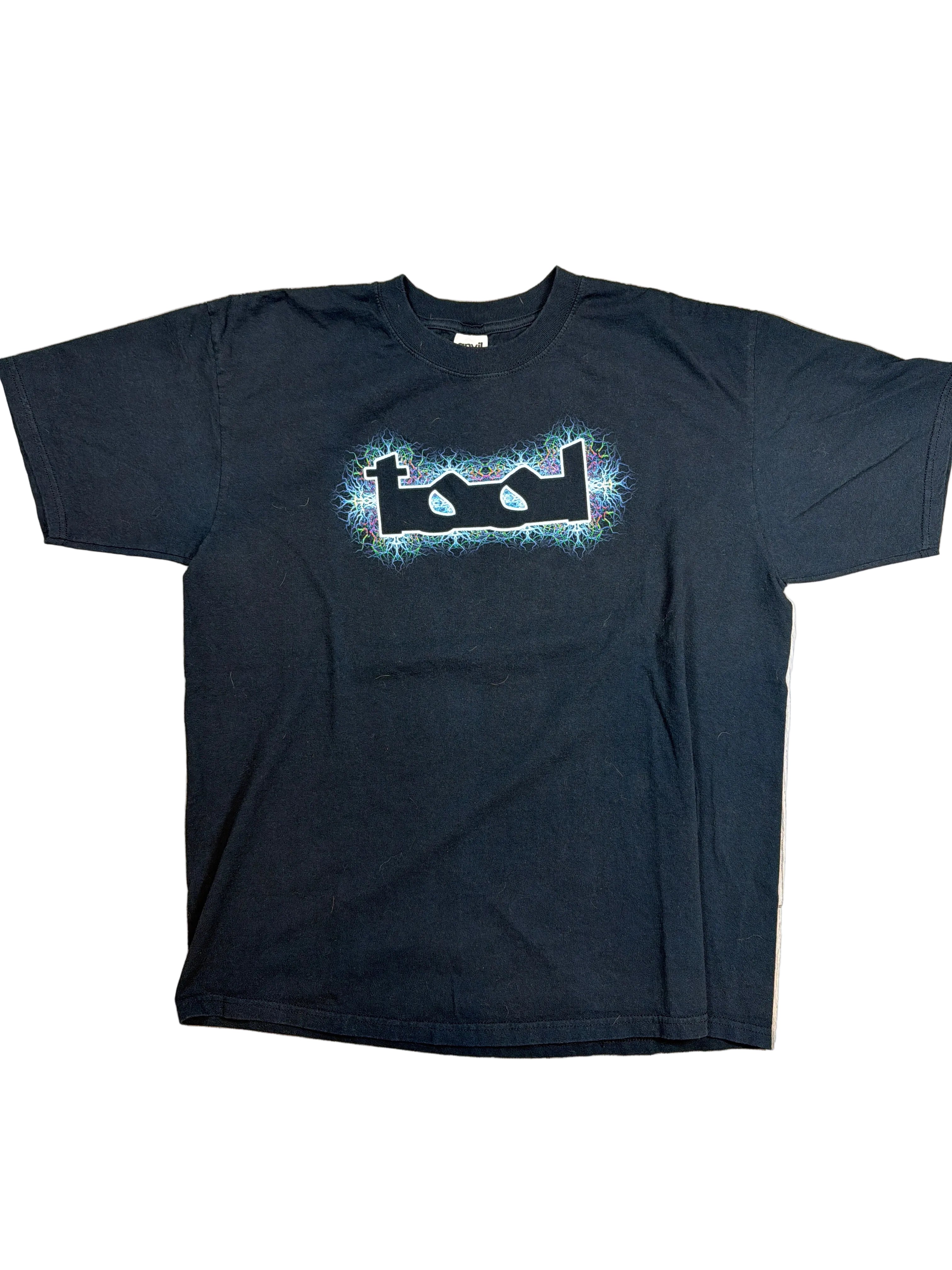 2001 Tool Band Alex Grey Art Metal Musik Schwarzes T-Shirt XL