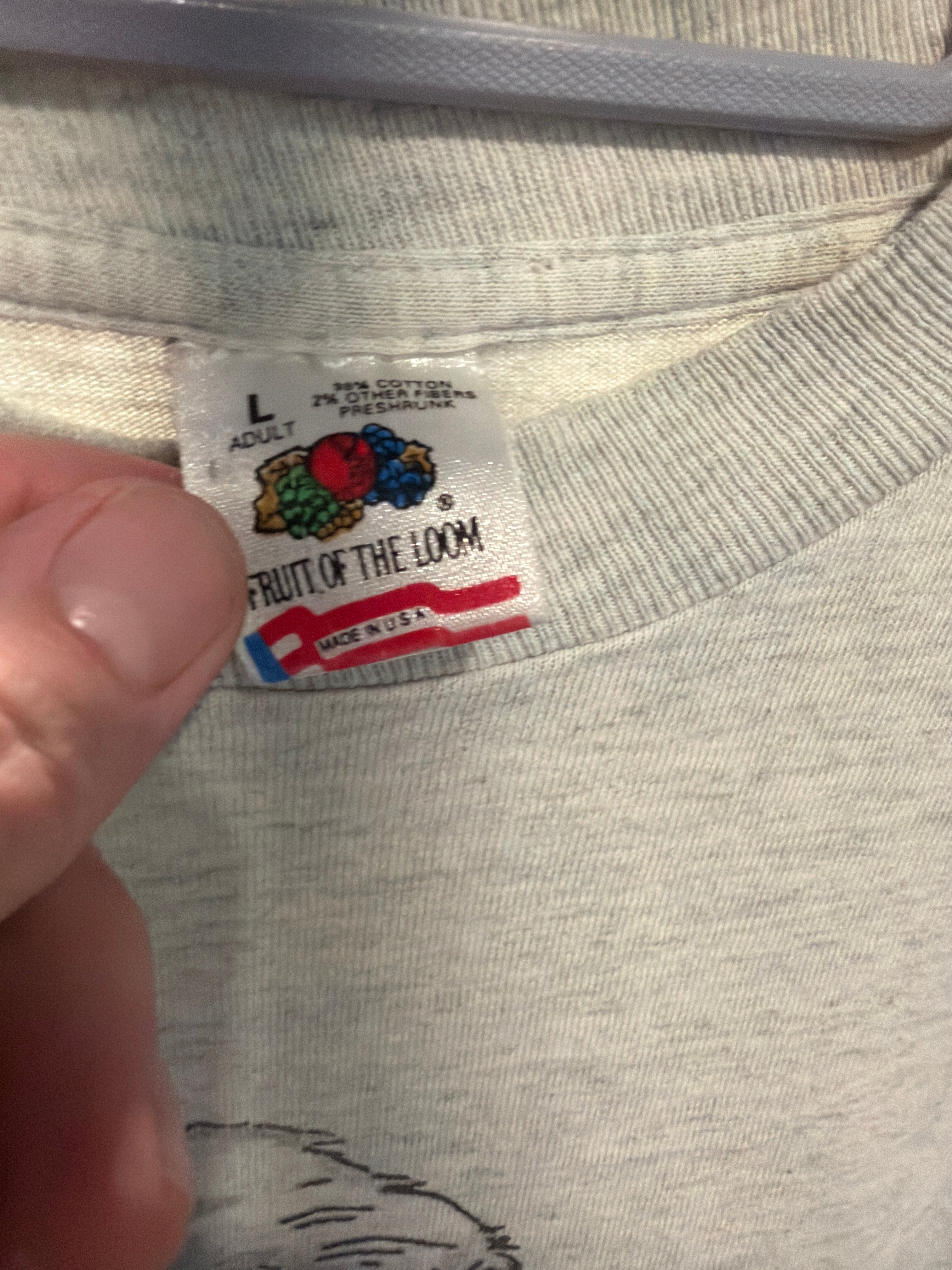 1998 Korn Follow the Leader Tour Cd Kid FotL Large Long Sleeve Shirt Rare