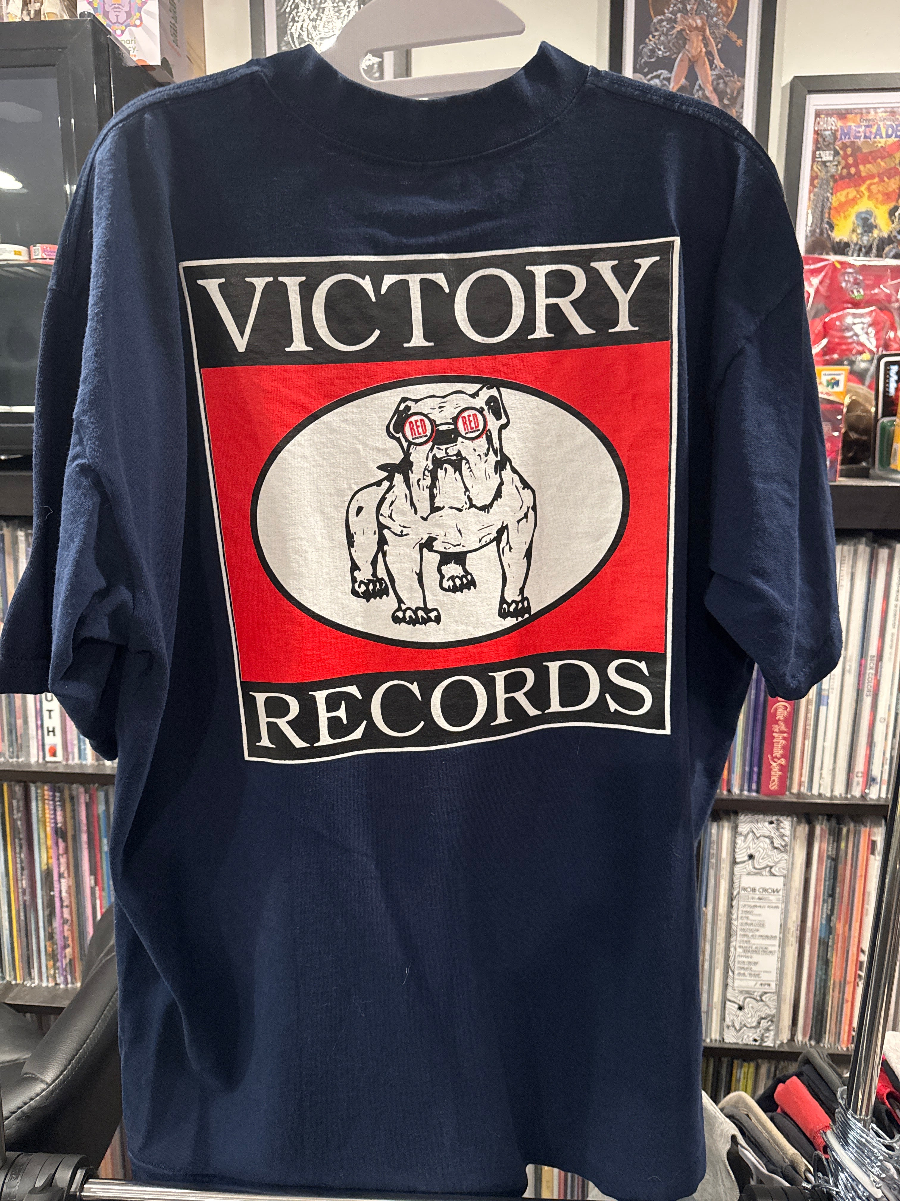 1999 Victory Records Red Convention Big Logo Allsport T-Shirt XL