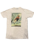 90s Disney Rocketeer Movie Promo White Large T-Shirt Billy Campbell